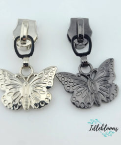 Alternative view of Butterfly #5 Zipper Pull