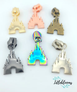 Castle #5 Zipper Pull