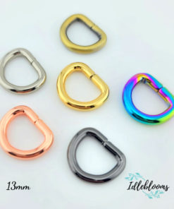 Alternative view of D Rings (4 pack) in various sizes/colors