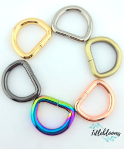 D Rings (4 pack) in various sizes/colors