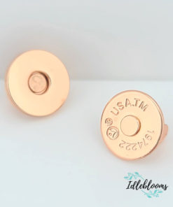 Magnetic snaps (4 pack) in various sizes/colors