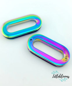 Alternative view of Oblong eyelet 29mm (4 pack) in various colors