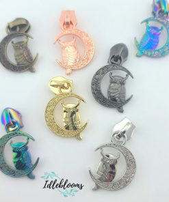 Night Owl #5 Zipper Pull