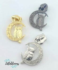 Alternative view of Night Owl #5 Zipper Pull