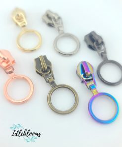 Classic Ring #5 Zipper Pull