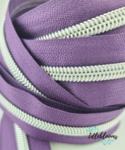 Alternative view of "Royal" Purple with silver coil