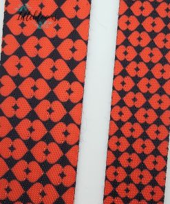 Alternative view of Checkered hearts webbing - 3 yards