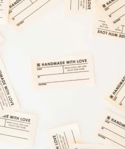 Quilt Info Labels - Large - Sew In Label