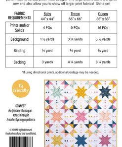 Alternative view of Starshine Quilt Pattern