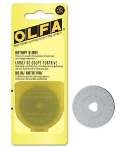 Olfa 45mm rotary blade refill - 1 pack