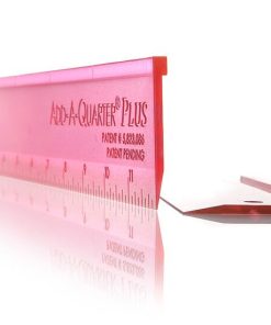 Alternative view of CM Designs - Add A Quarter Plus Ruler Combo
