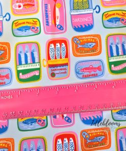 Alternative view of Blue Sardines - Bonded Poly Nylon