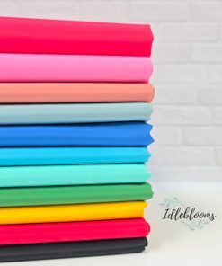 Alternative view of Cherry Blossom Pink - Solid Bonded Poly Nylon