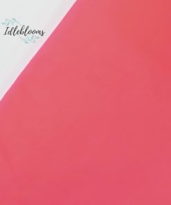 Watermelon Pink - Solid Bonded Poly Nylon