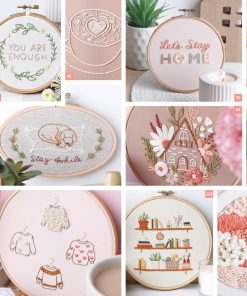 Alternative view of Book - Cozy Stitches: 12 Calm & Creative Embroidery Projects
