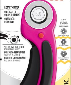 Olfa - 45mm Ergonomic Rotary Cutter - Magenta
