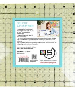 Quilters Select Non Slip Ruler 8.5" x 8.5"
