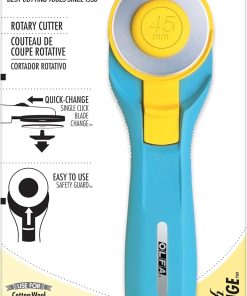 Olfa - 45mm Splash Rotary Cutter - Aqua