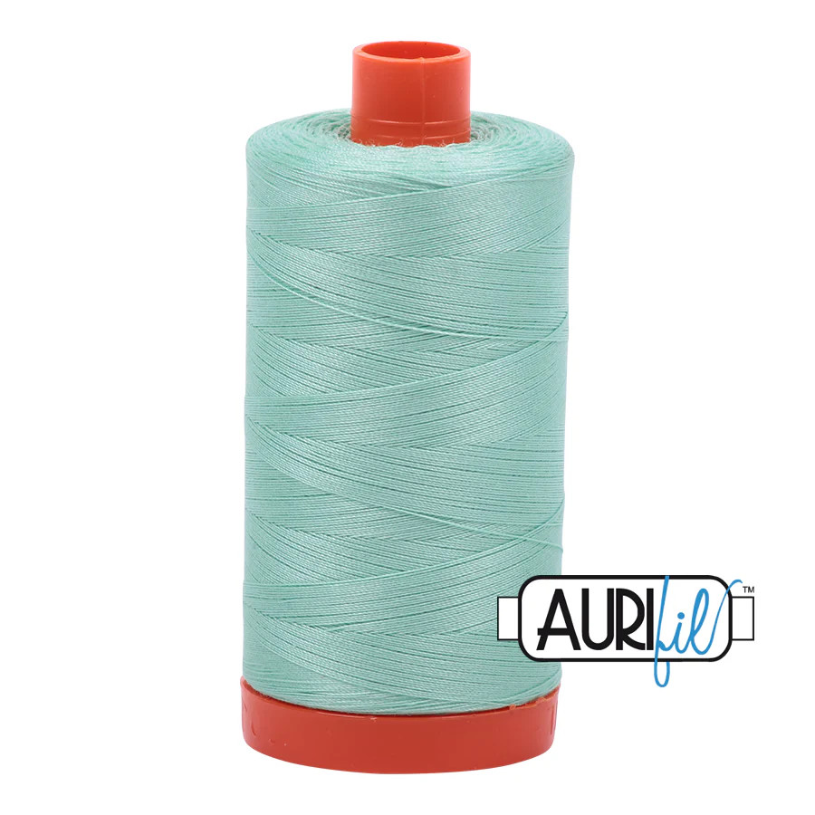 Aurifil 50wt Cotton Mako Thread - Mint 2835