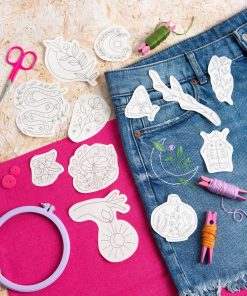 Stick & Stitch Embroidery Pack - Moon Garden