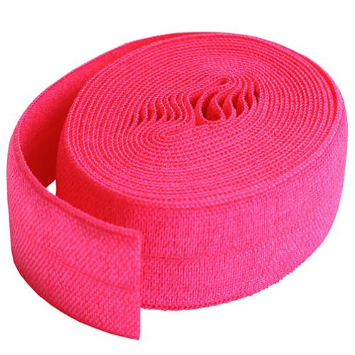 Fold Over Elastic - 2 Yards - Lipstick