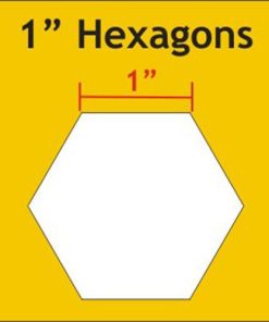 Hexagon 1" 100pcs - Paper Pieces