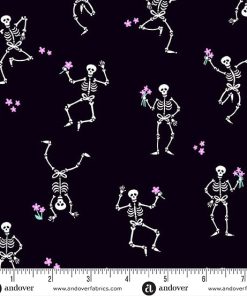 Andover - Ghostly Garden - Skeleton Jig Black