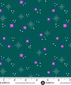 Andover - Ghostly Garden - Stardust Teal