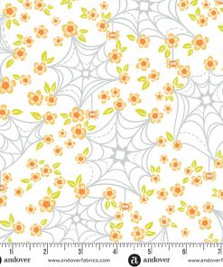 Andover - Ghostly Garden - Web And Bloom White