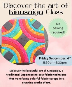 Kinusiaga Class - Beginner (Friday Sept 4th 5:30-8:30)