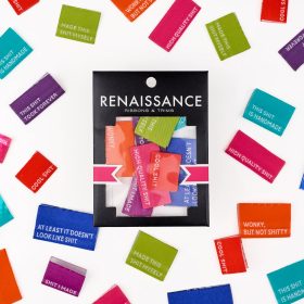 Oh Shoot Woven Labels by Renaissance Ribbons